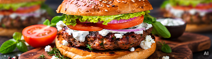 GREEK BURGER – Burger – Pizzaboy Köln Dünnwald