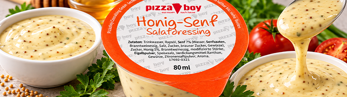 Honig-Senf – Dips & Dressings – Pizzaboy Essen