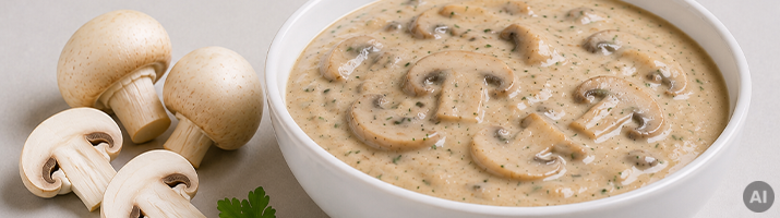 Champignon-Rahmsauce – Dips & Saucen – Pizzaboy Essen