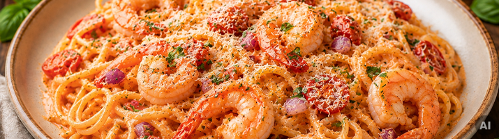 Spaghetti Gamberetti – Bestseller – Pizzaboy Essen