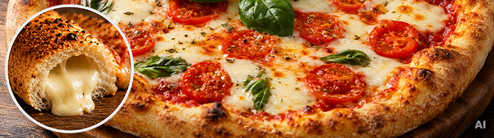 Käserand Caprese – Käserand Pizza – Pizzaboy Essen