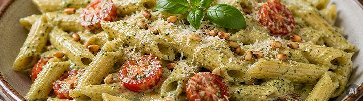 Penne Pesto – Bestseller – Pizzaboy Essen